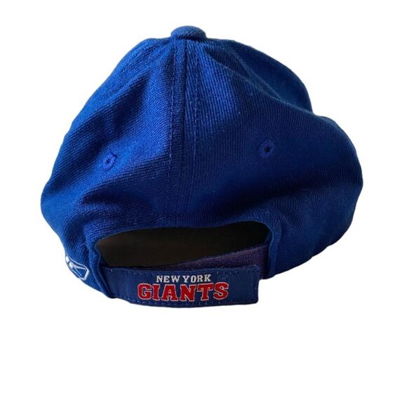 New York Giants NFL Reebok Hat Cap Blue White Adjustable Strapback One Size - Picture 6 of 14